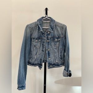 American Eagle Cropped Denim Jacket